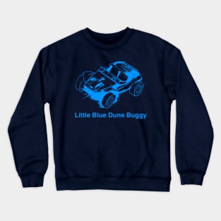Little Blue Dune Buggy Crewneck Sweatshirt